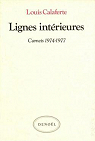 Carnets, tome 3 - 1974-1977 : Lignes intrieures par Calaferte