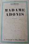 Madame Adonis par Rachilde