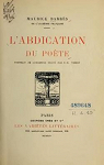 L'Abdication du pote. Portrait de Lamartine grav par P.-E. Vibert par Barrs