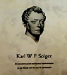 K. W. F. Solger. Esthtique et Philosophie de la prsence par Boucher