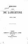 Mmoires de jeunesse : 1790-1815 par Lamartine
