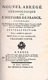 Nouvel abrg chronologique de l'histoire de France depuis Clovis. Troisime partie : de 1643  1715 par Hnault