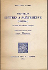 Nouvelles lettres  Sainte-Beuve 1832-1864 : Les lettres de la collection Lovenjoul par Allart de Mritens