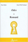 Odes par Ronsard