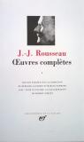La Pliade - Oeuvres compltes 01 par Rousseau