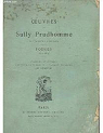 Oeuvres de Sully Prudhomme : posies, 1865-1866, stances et pomes par Prudhomme