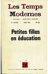 Les Temps modernes, n358 : Petits filles en ducation par Les Temps Modernes