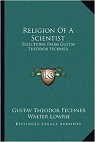 RELIGION OF A SCIENTIST par Fechner