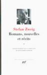 Stefan Zweig, tome 2 : Romans, nouvelles, thtre par Zweig