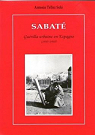 Sabaté : Guérilla Urbaine en Espagne (1945-1960) par Téllez Sola