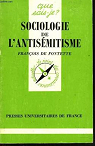 Sociologie de l'antismitisme par Fontette F. de