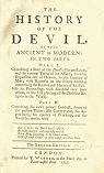 The History of the Devil, as well ancient as modern par Defoe