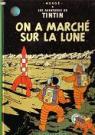 Tintin On a march sur la Lune par Herg