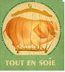 Tout en soie : Cochon arodynamique par Alenon