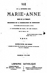 Vie de la Rvrende Mre Marie-Anne Maria de La Fruglaye religieuse de la congrgtion de Notre-Dame... par la Mre Saint-Jrme par Ethmann