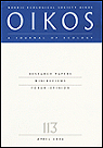 Weak Altruism, strong Group Selection (OIKOS, vol. 59, 1, 1990) par Wilson