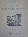 William Degouve de Nuncques, par Andr de Ridder par Ridder