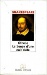 William Shakespeare Suivi de Le Songe d'une nuit d't (Grands crivains) par Hugo
