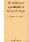 les mthodes quantitatives en psychologie par Reuchlin