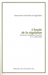 L'Anne de la rgulation, numro 6, 2002-2003 par Frison-Roche
