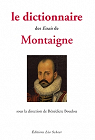 Le dictionnaire des Essais de Montaigne par Boudou