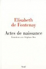 Actes de naissance par Fontenay