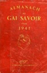 Almanach du gai savoir pour 1941 par Vivier