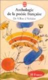 Anthologie de la poésie française de Villon à Verlaine par Colognat-Barès