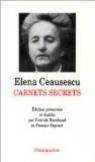 Carnets secrets par Ceausescu