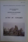 Chtillon-sur-Seine - Actes du congrs (62me congrs - 1991) par Bourguignonne des Socits Savantes