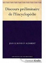 Discours prliminaire de l'Encyclopdie par Le Rond d`Alembert