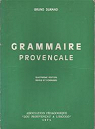 Grammaire provenale par Durand