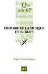 Histoire de la musique en Europe par Franois-Sappey