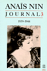 Journal, tome 3 : 1939 - 1944 par Nin