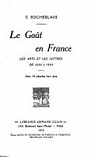 L'Art et le Goût en France de 1600 à 1900 par Rocheblave