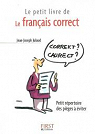 Le petit livre du français correct par Julaud