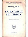 La bataille de Verdun par Ptain