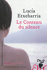 Le Contenu du silence par Etxebarria