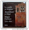 Le meuble en Belgique 1500-1800 par Wolvesperges