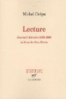 Lecture. Journal littraire, 2002-2009 par Crpu