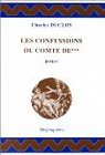 Les Confessions du Comte de *** par Pinot Duclos