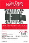 Les Temps Nouveaux, N 4, Hiver 2012 : Crise, Mdias, Front national : Contradictions et alternatives par Debons