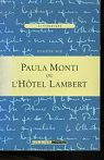Paula Monti ou l'Htel Lambert par Sue