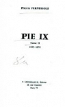 Pie IX, Pape (1792-1878). par Fernessole