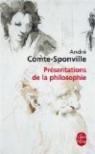 Présentations de la philosophie par Comte-Sponville