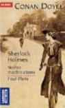 Sherlock Holmes : Noires machinations par Doyle