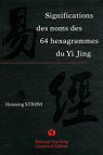 Significations des noms des 64 hexagrammes du Yi Jing par Strom
