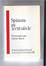 Spinoza au XVIIIe sicle par Bloch
