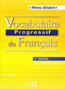 Vocabulaire progressif du français : Niveau débutant (1CD audio) par Miquel