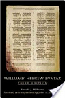 Williams' Hebrew Syntax par Williams